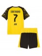Borussia Dortmund Jobe Bellingham #7 Replika Hemmakläder Barn 2025-26 Kortärmad (+ byxor)